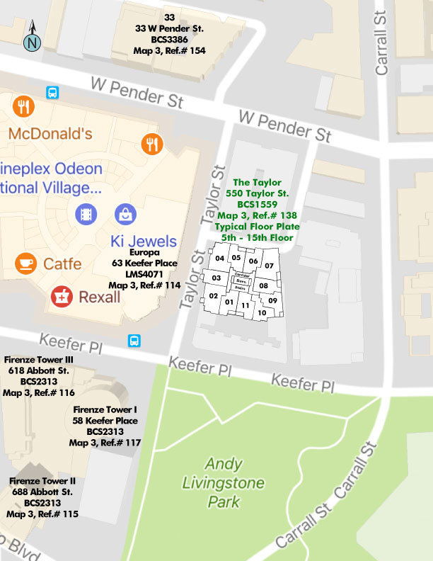 The Taylor location map 1