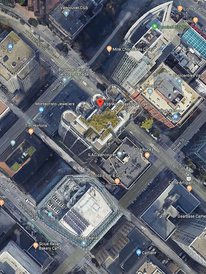 Jameson House location map 2