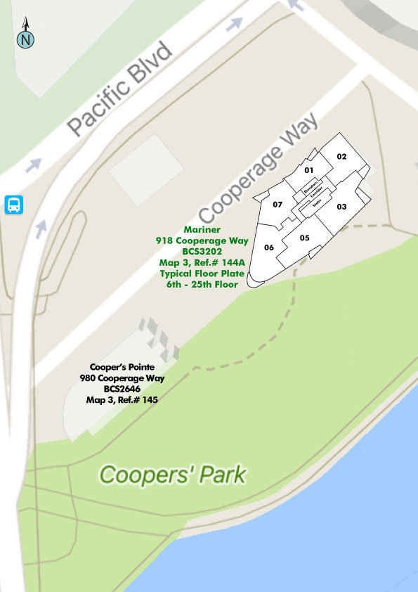 Mariner location map 1