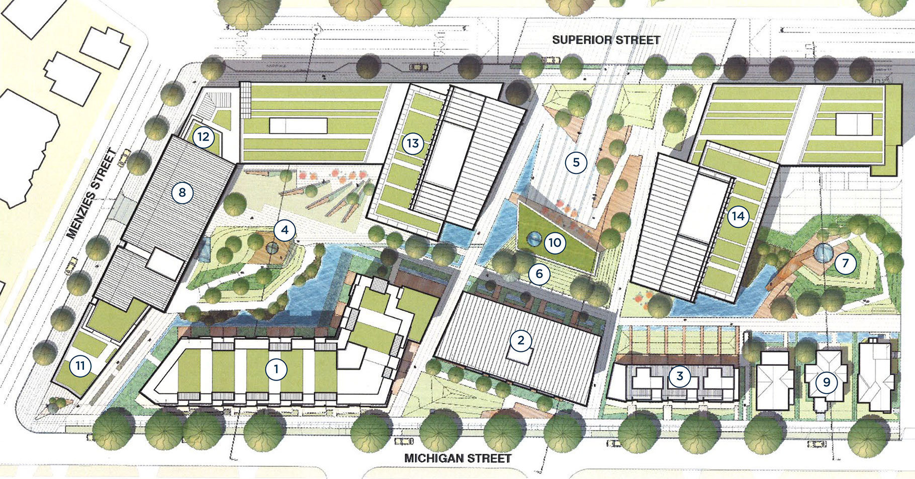 Capital Park location map 2
