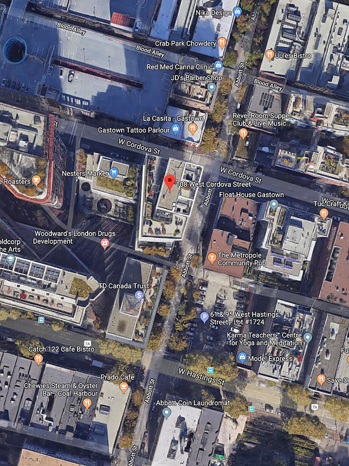 Woodwards W32 location map 2