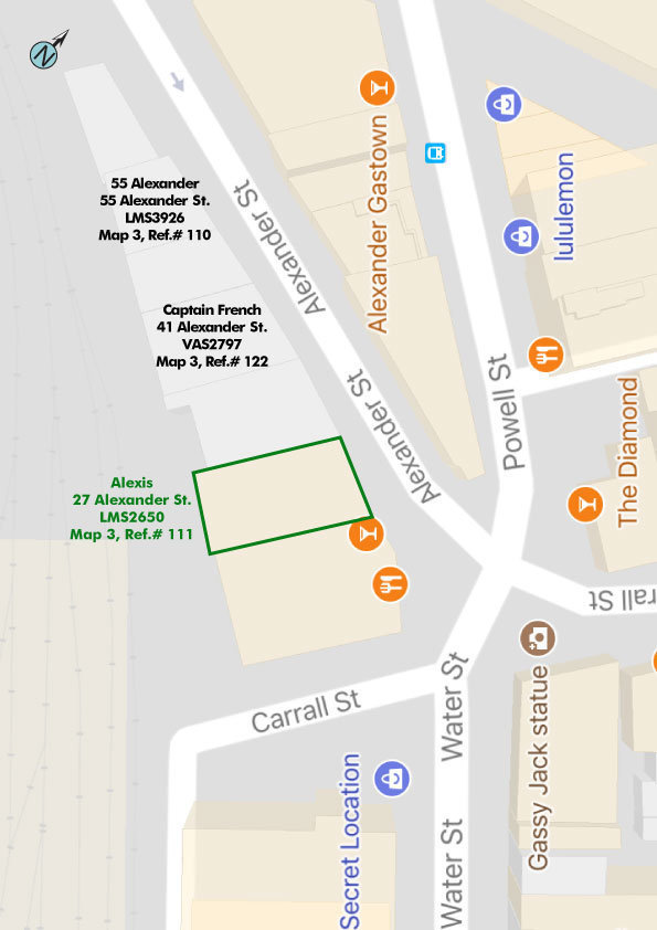 Alexis location map 1