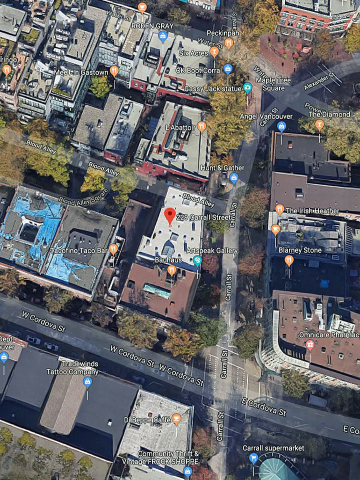 Bodega Studios location map 2