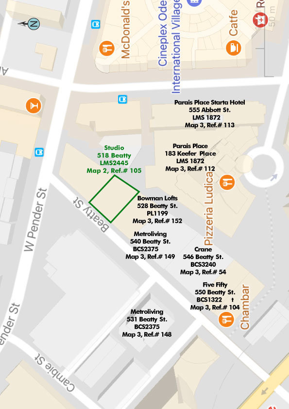 Studio location map 1