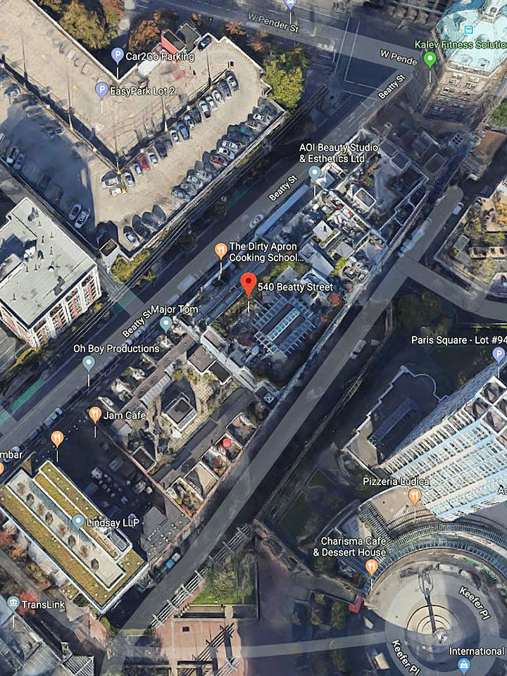 Metroliving location map 2