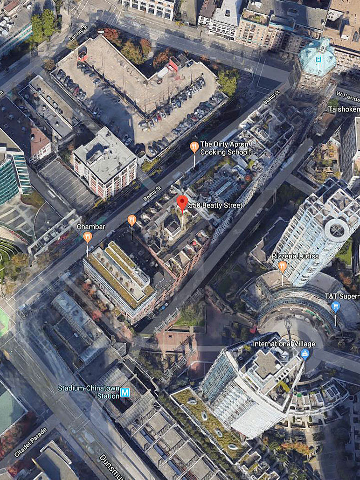 Five Fifty location map 2