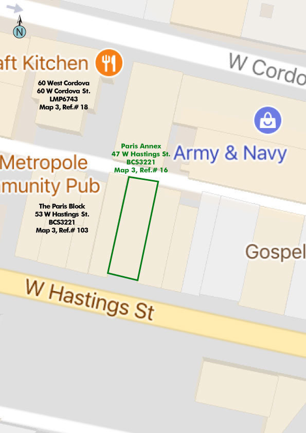 Paris Annex location map 1
