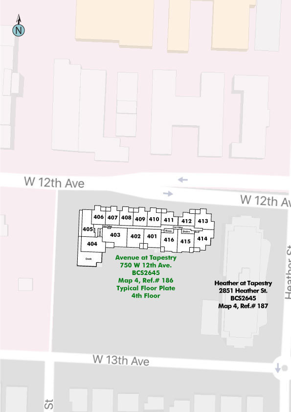 Tapestry location map 1