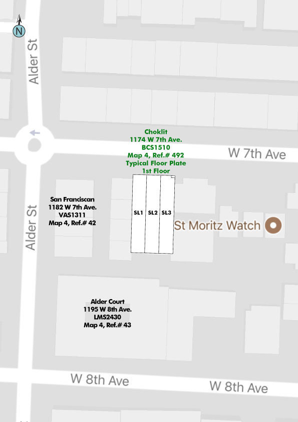 Choklit Park Terraces location map 1