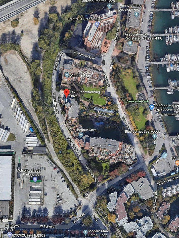 Harbour Cove 2 location map 2