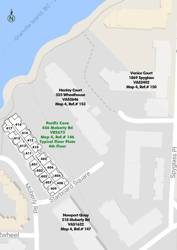 Pacific Cove location map 1