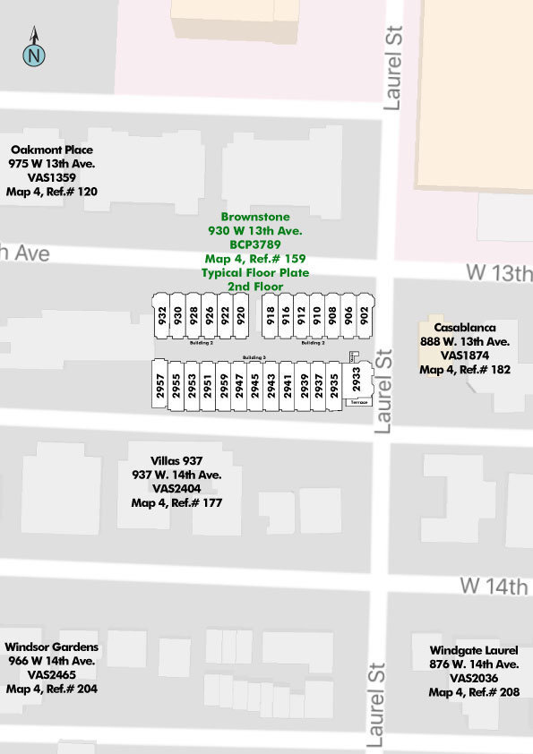 Brownstone location map 1