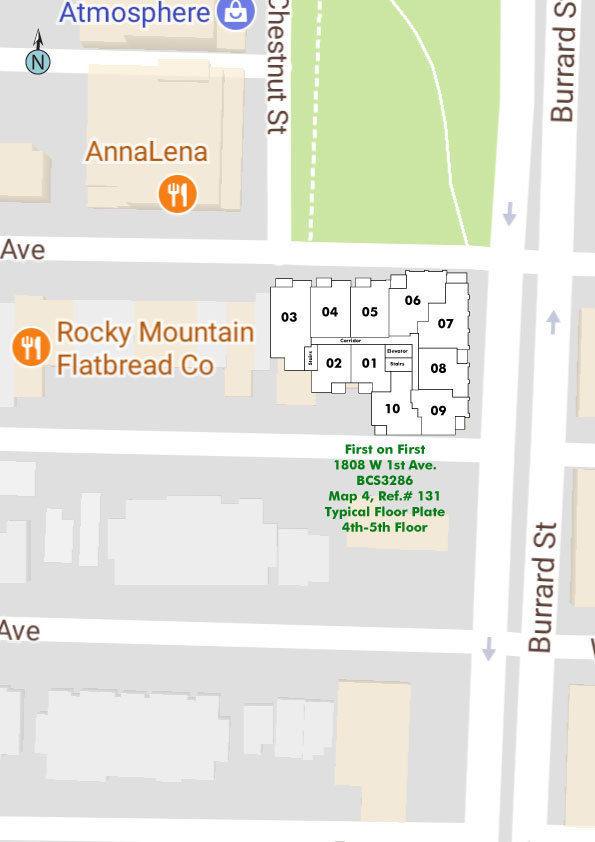 First On First location map 1