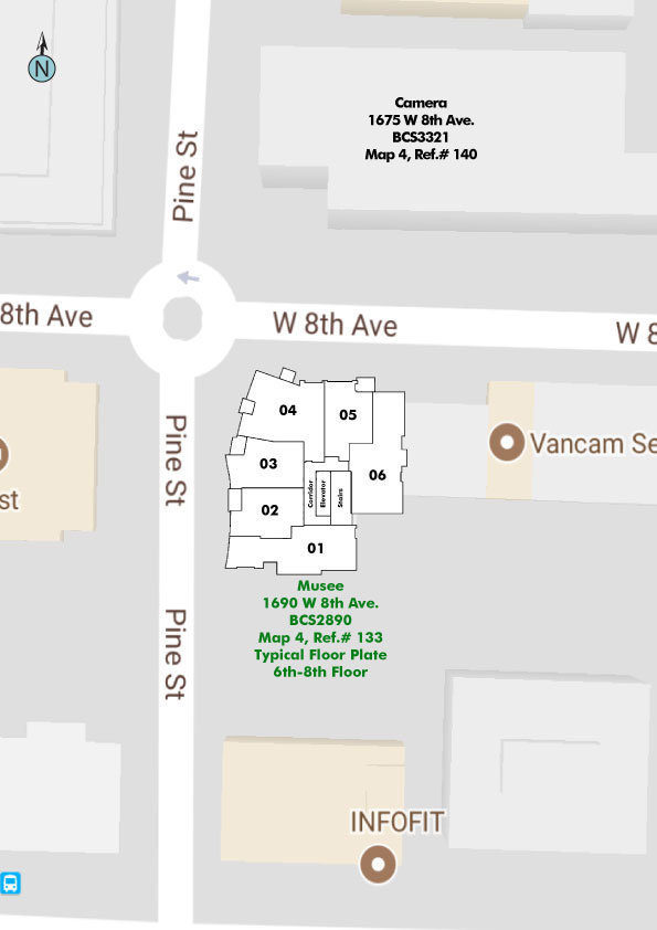 Musee location map 1