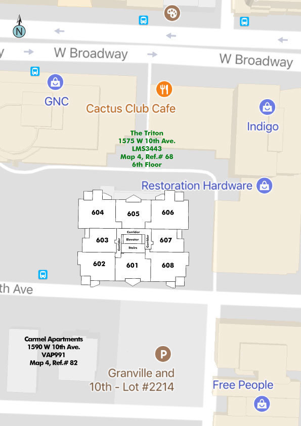 The Triton location map 1