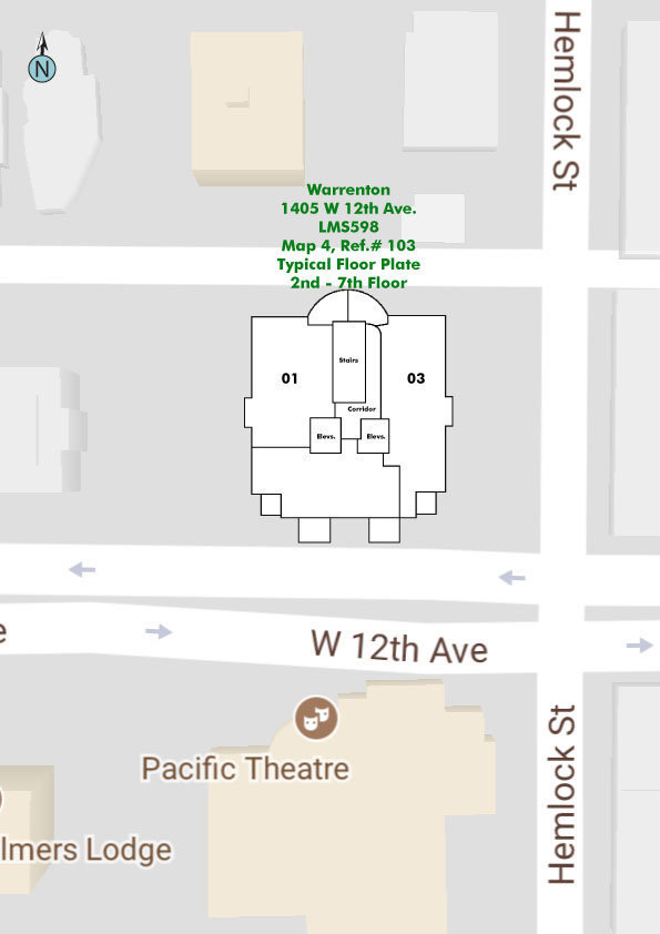 The Warrenton location map 1