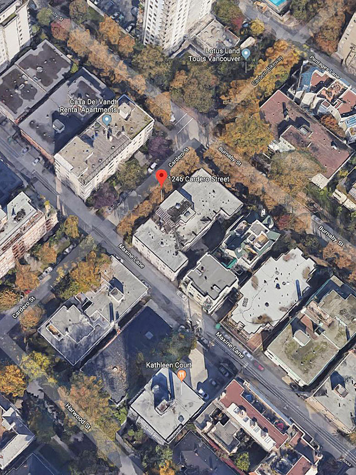 Baycrest Apts location map 2
