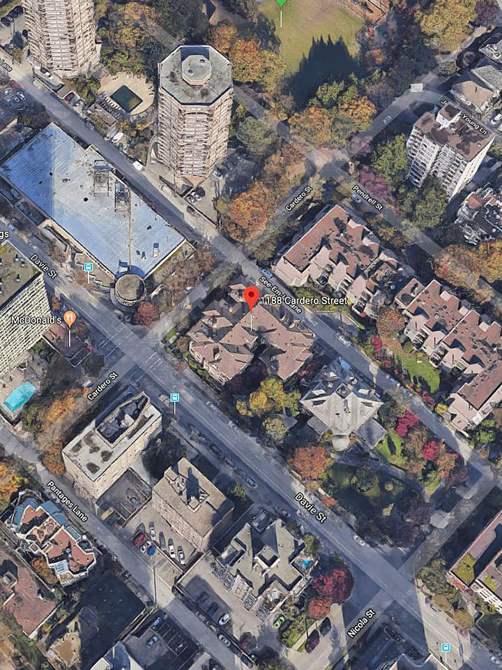 The Hampstead location map 2