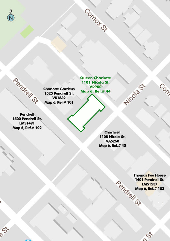 Queen Charlotte location map 1