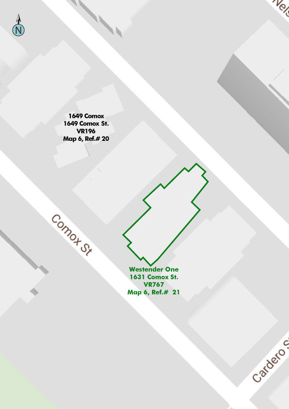Westender One location map 1