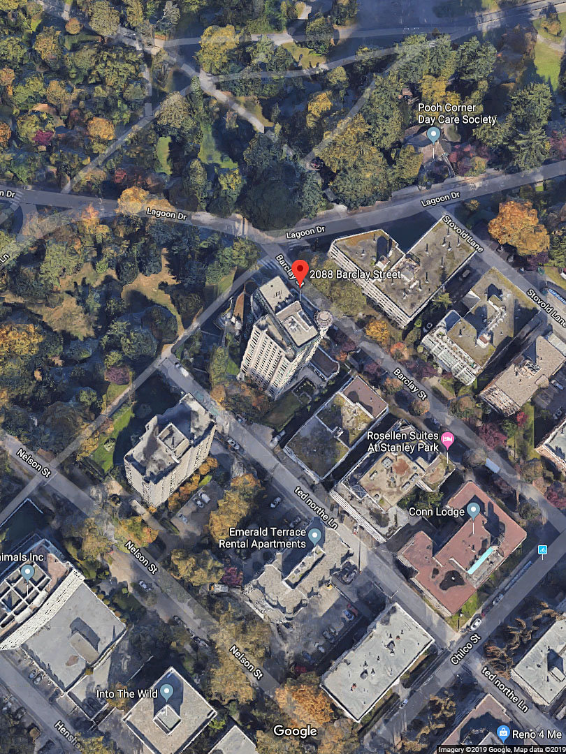 The Presidio location map 2