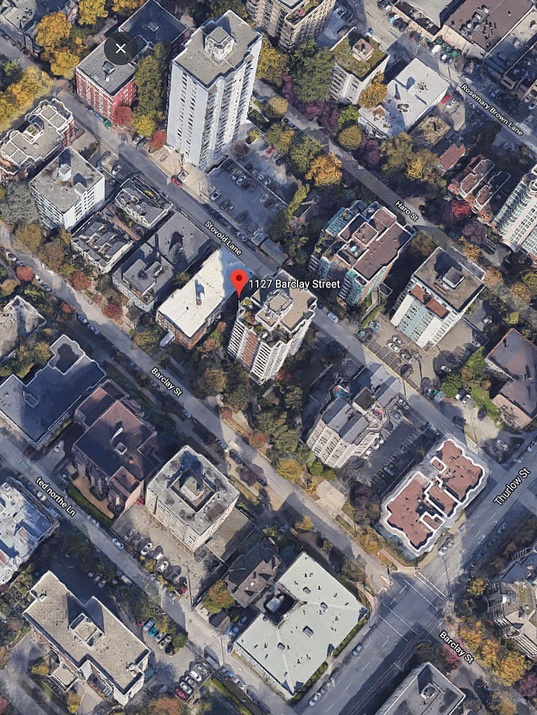Barclay Court location map 2