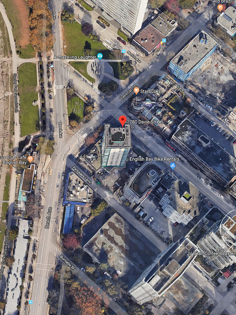 English Bay Village location map 2