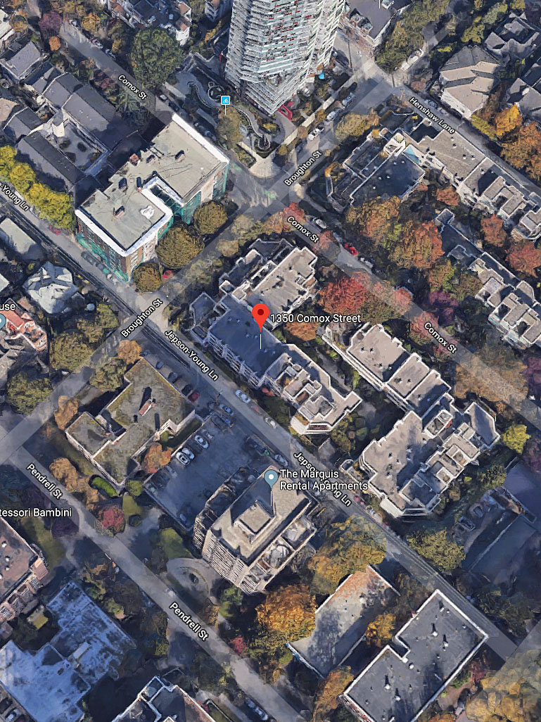 Broughton Terrace location map 2