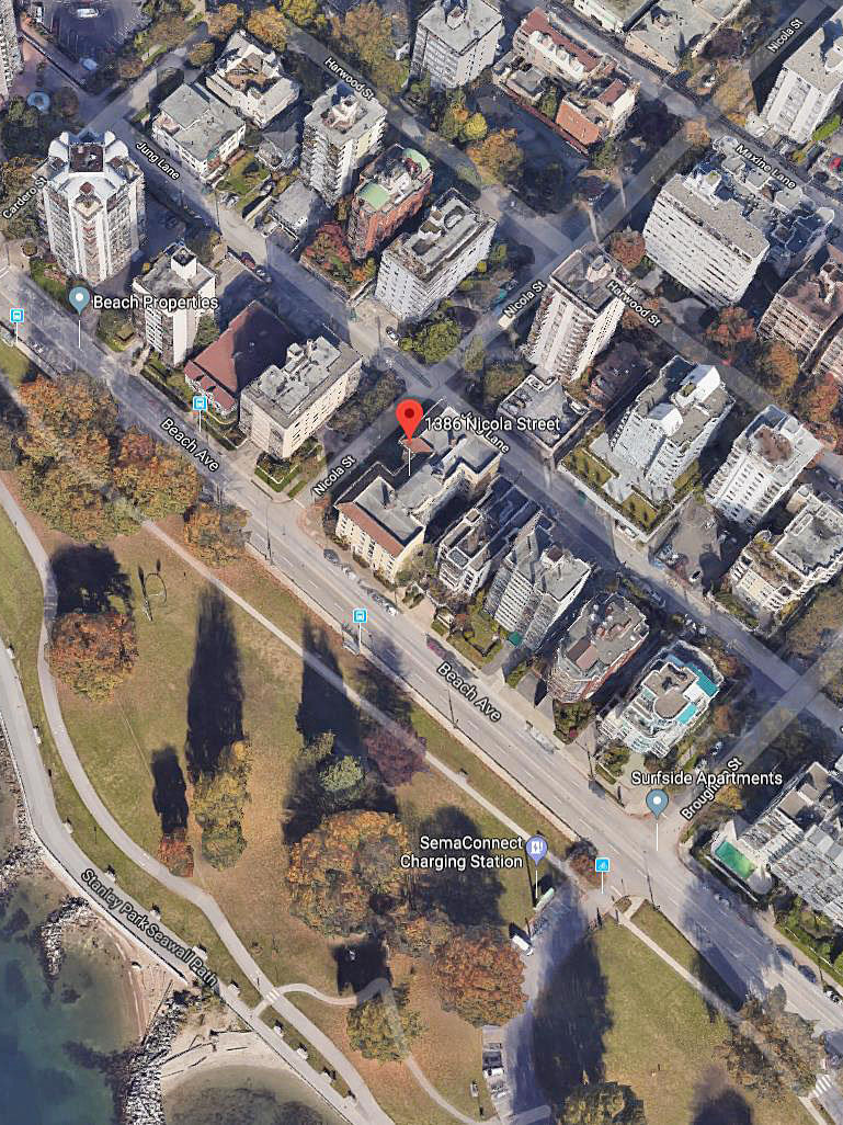 The Kensington Place location map 2