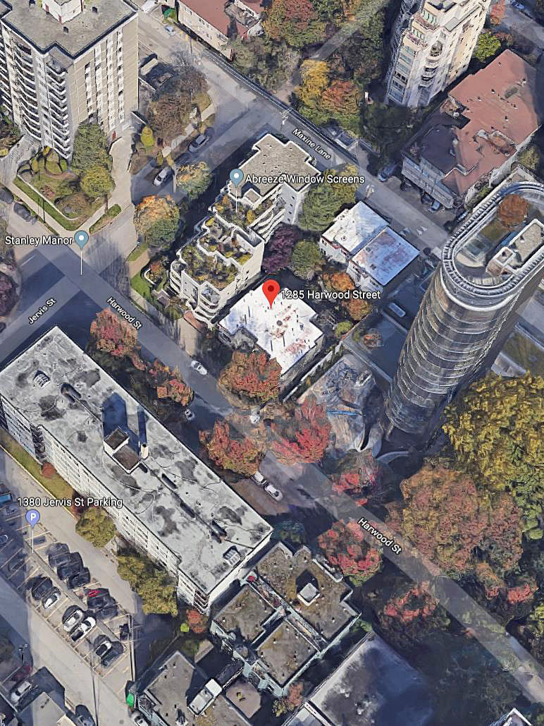 Harwood Court location map 2
