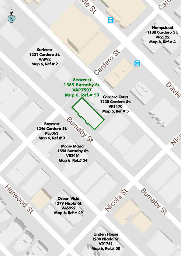 Seacrest Apartments Limited location map 1
