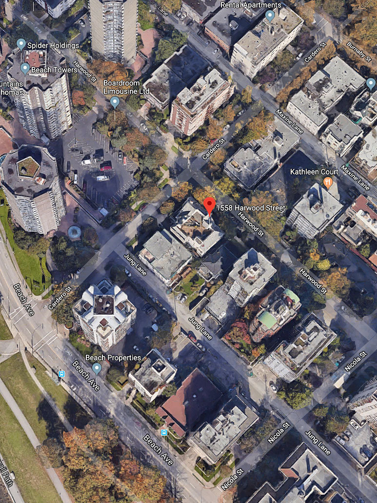 1558 Harwood location map 2