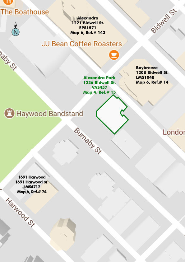 Alexander Park location map 1