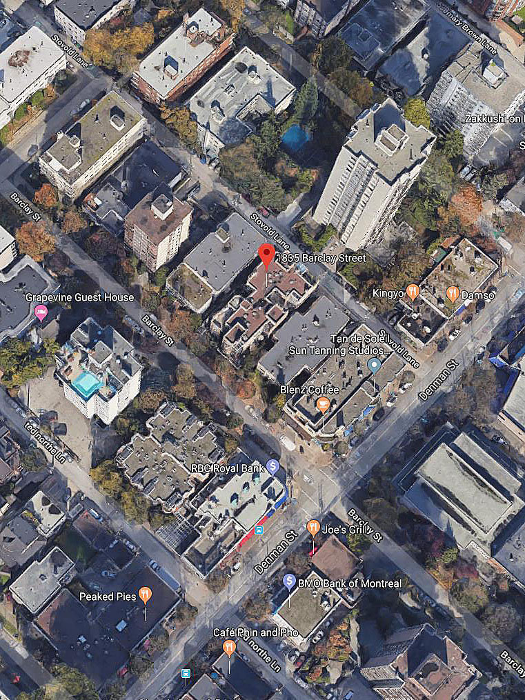 Parkside Place location map 2