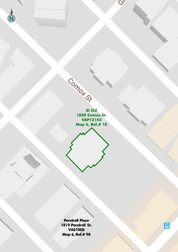 El Cid location map 1