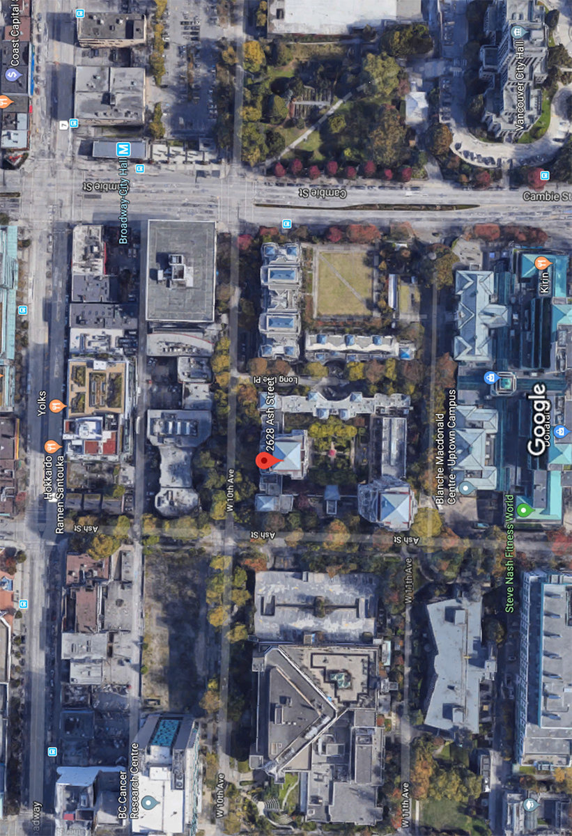 Cambridge Gardens location map 2