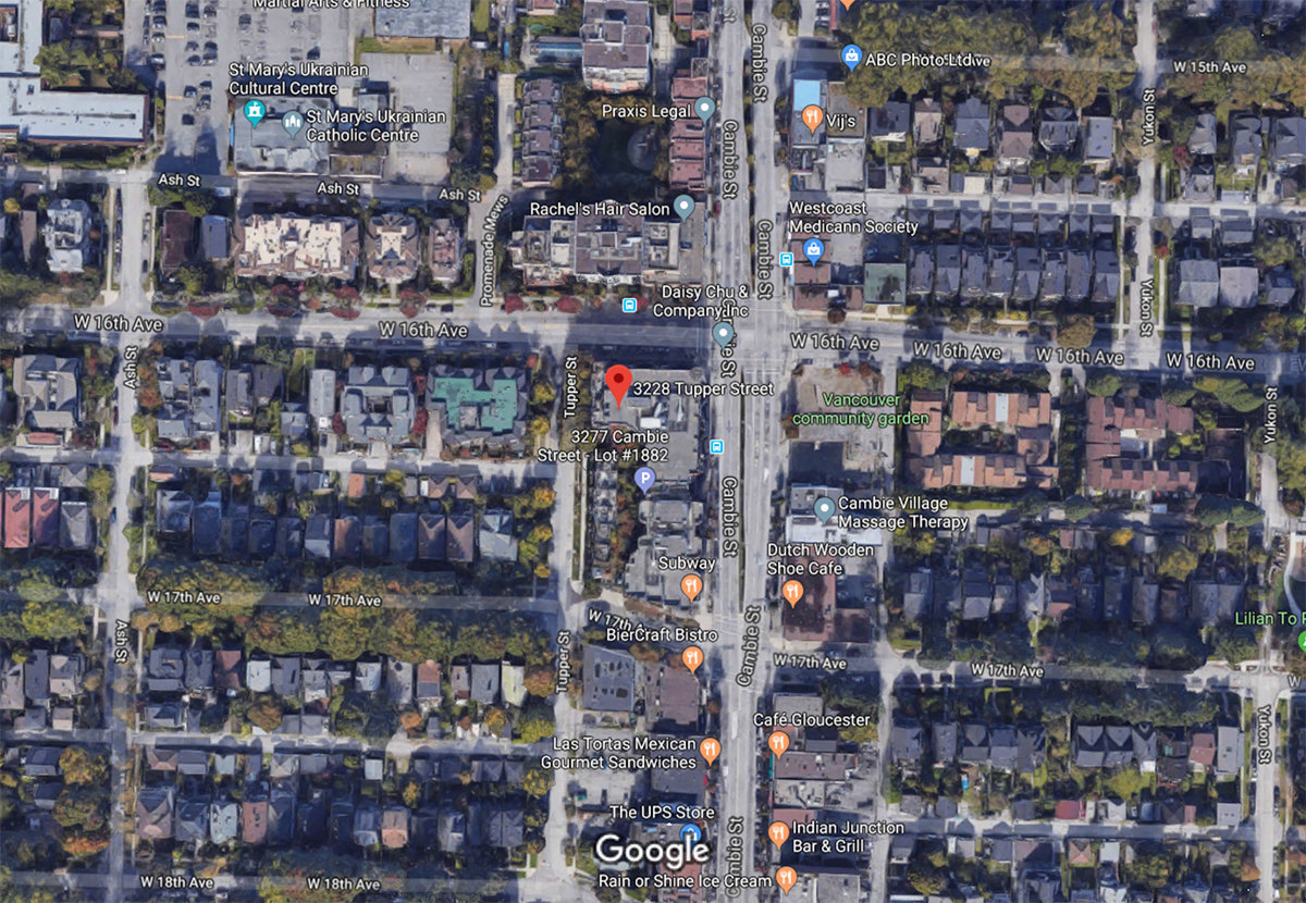 Olive location map 2