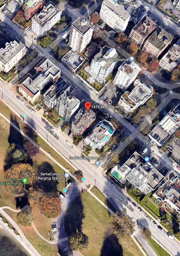 1419 Beach location map 2
