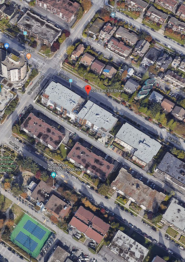 Orizon On Third location map 2