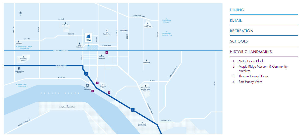 ERA location map 3