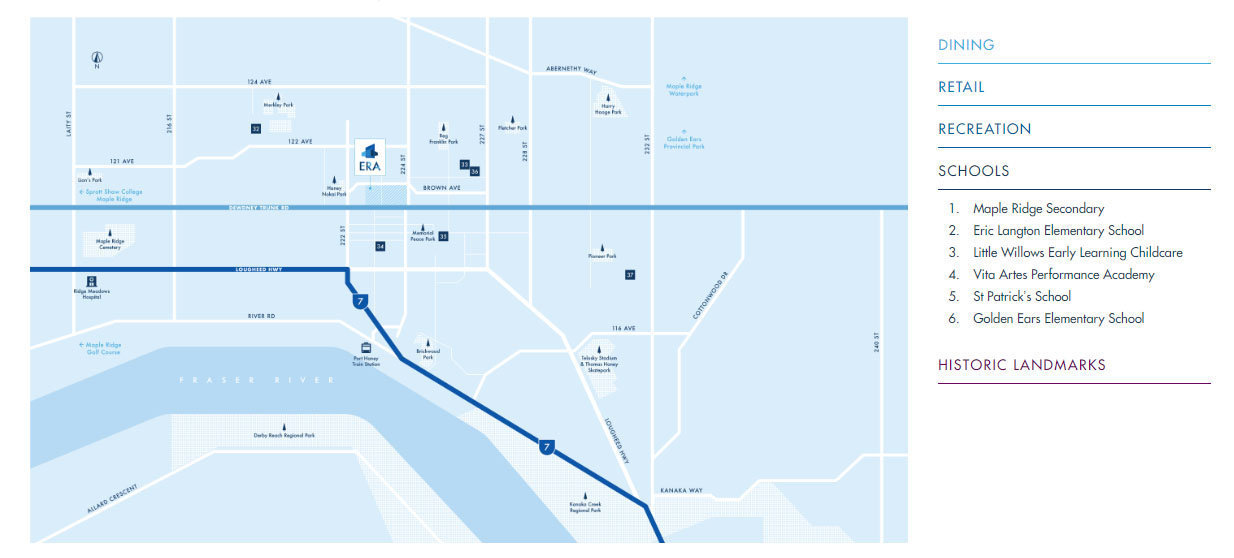 ERA location map 6
