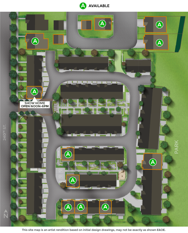 Willow + Oak location map 2