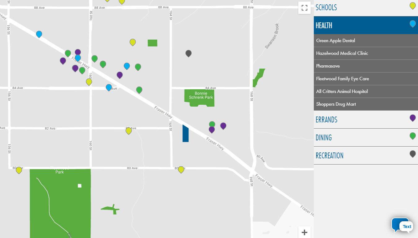 Fleetwood Point location map 4