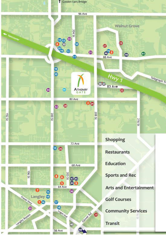 Athenry Gate location map 1