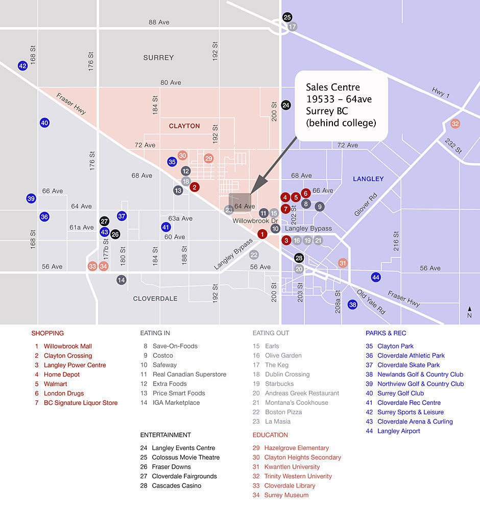 Willow Grand location map 1