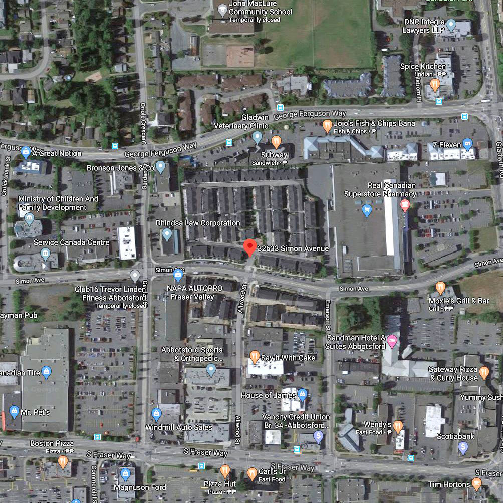 Allwood Place location map 2