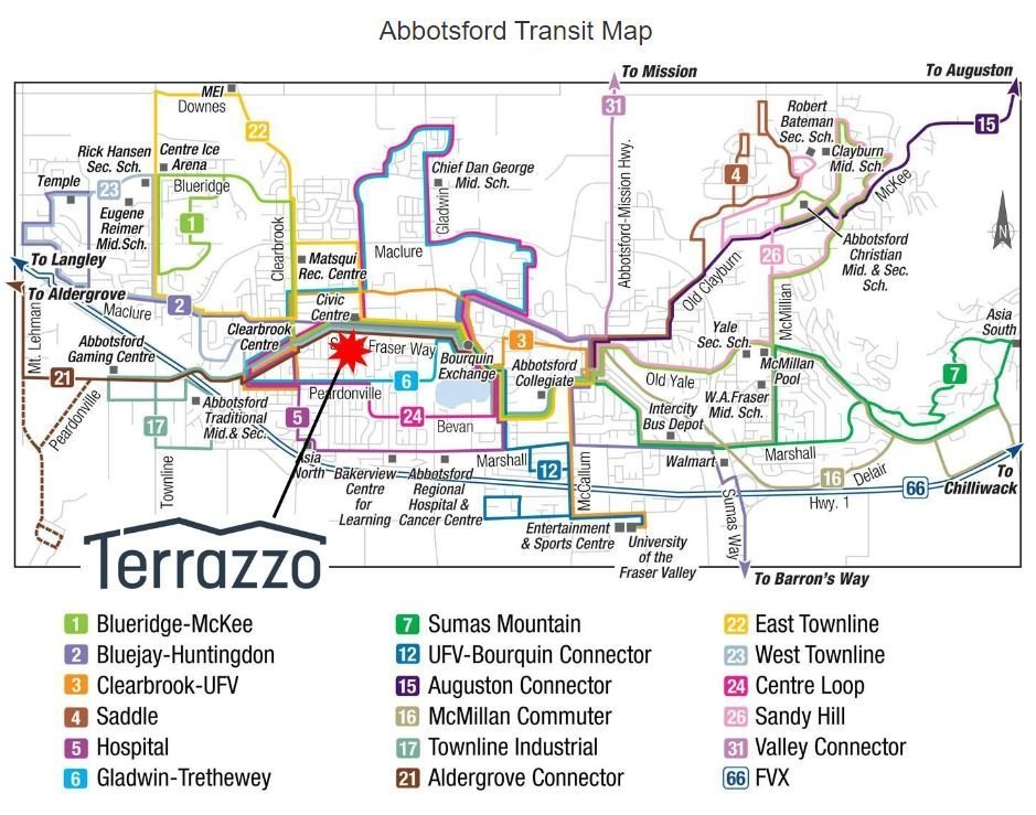 Terrazzo Condos location map 2