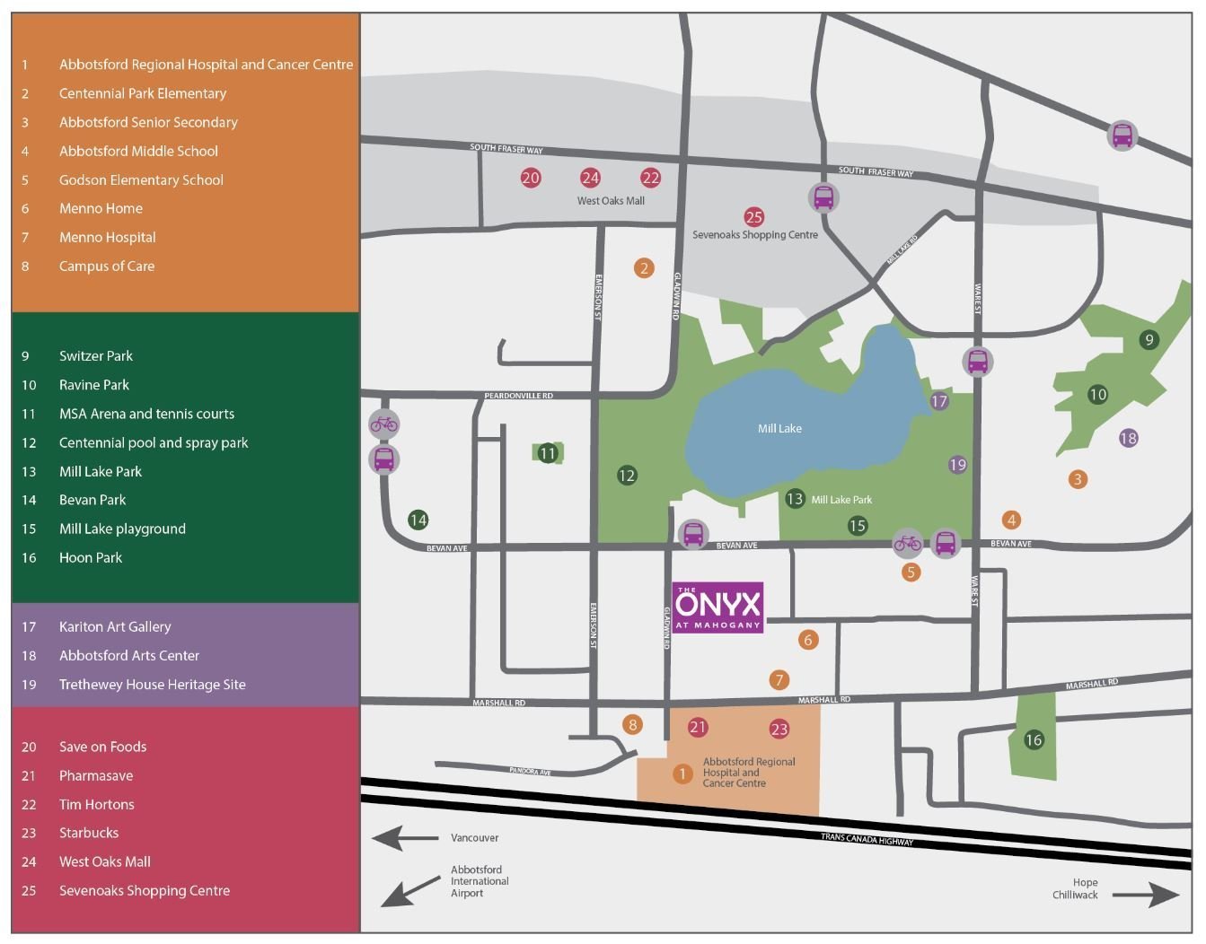 The Onyx at Mahogany location map 1