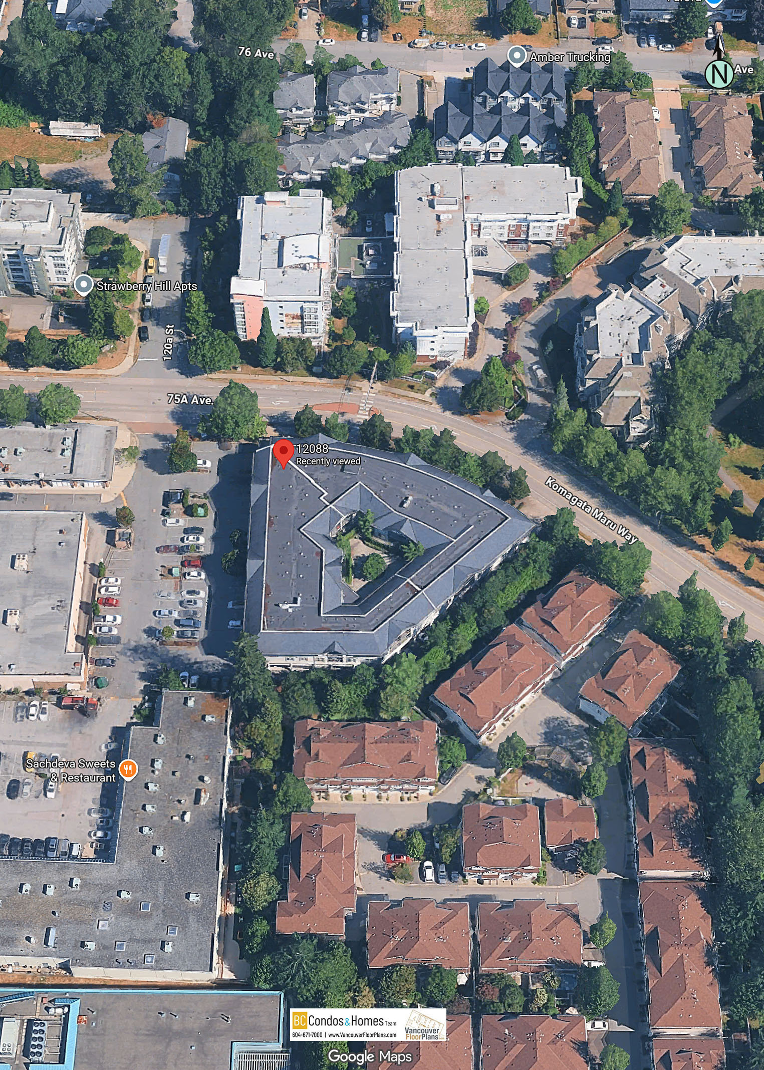The Villas At Strawberry Hill location map 2