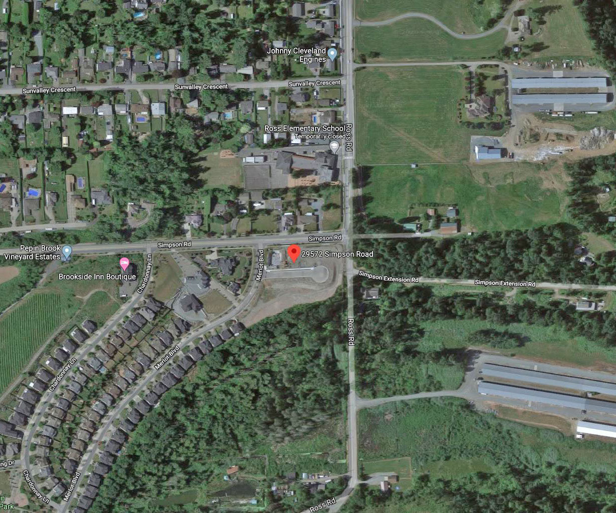 THE VINE at Pepin Brook location map 2